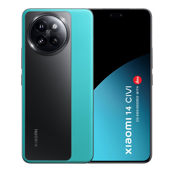 Image of Xiaomi 14 Civi Aqua Blue (12GB RAM 512GB Storage) | 50 MP Leica Triple Camera| SD 8s Gen 3 | 1.5K Quad Curved AMOLED HyperOS