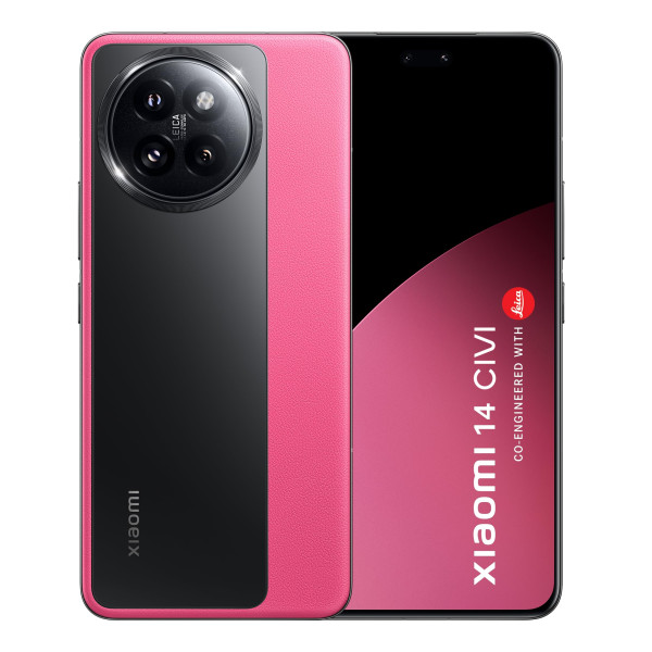Image of Xiaomi 14 Civi Hot Pink (12GB RAM 512GB Storage) | 50 MP Leica Triple Camera| SD 8s Gen 3 | 1.5K Quad Curved AMOLED HyperOS