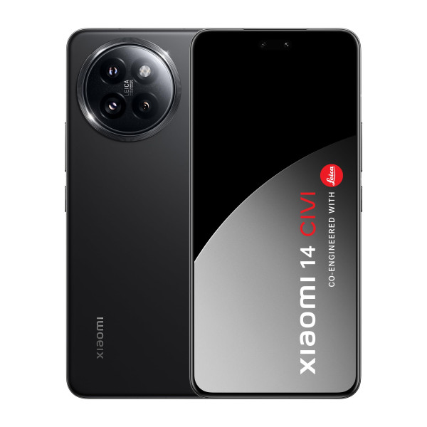 Image of Xiaomi 14 CIVI (Shadow Black, 8GB RAM, 256GB Storage)