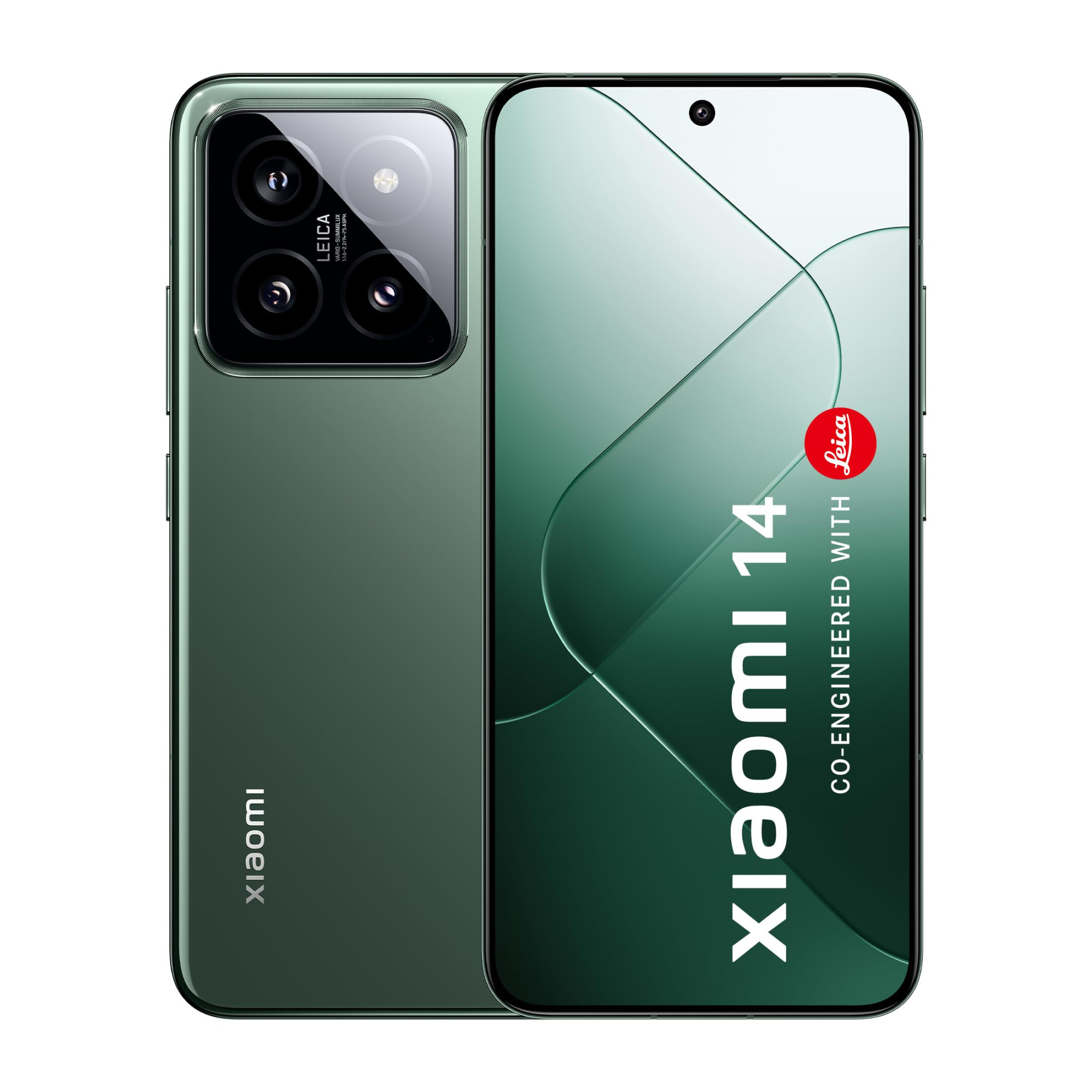 Xiaomi 14 Jade Green 12GB RAM 512GB Storage 50MP Leica Professional Optics 120 Hz 15K LTPO AMOLED SD 8 Gen 3 Hyper OS