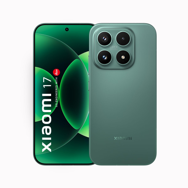 Image of XIAOMI 17 (12GB/512GB)|50MP Leica Triple Camera|Snapdragon 8 Elite Gen 5|6.3" CrystalRes 1-120Hz AMOLED|6330mAh Battery|100W HyperCharge HyperOS 3|3500nits Display (Green)