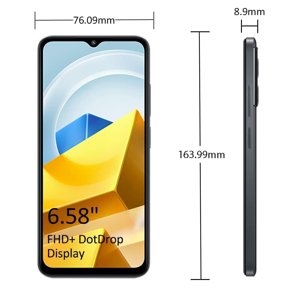 Xiaomi POCO M5 Power Black 128 GB 6 GB RAM