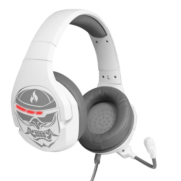 Image of ZEBRONICS Crusher USB Gaming Wired Over Ear Headphone with Advanced Software (White)