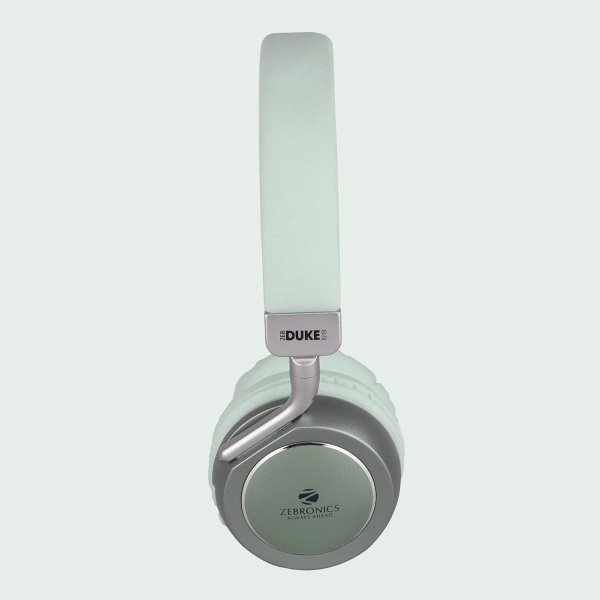 ZEBRONICS DUKE 2 Wireless Headphone Supports Bluetooth Dual Pairing Green