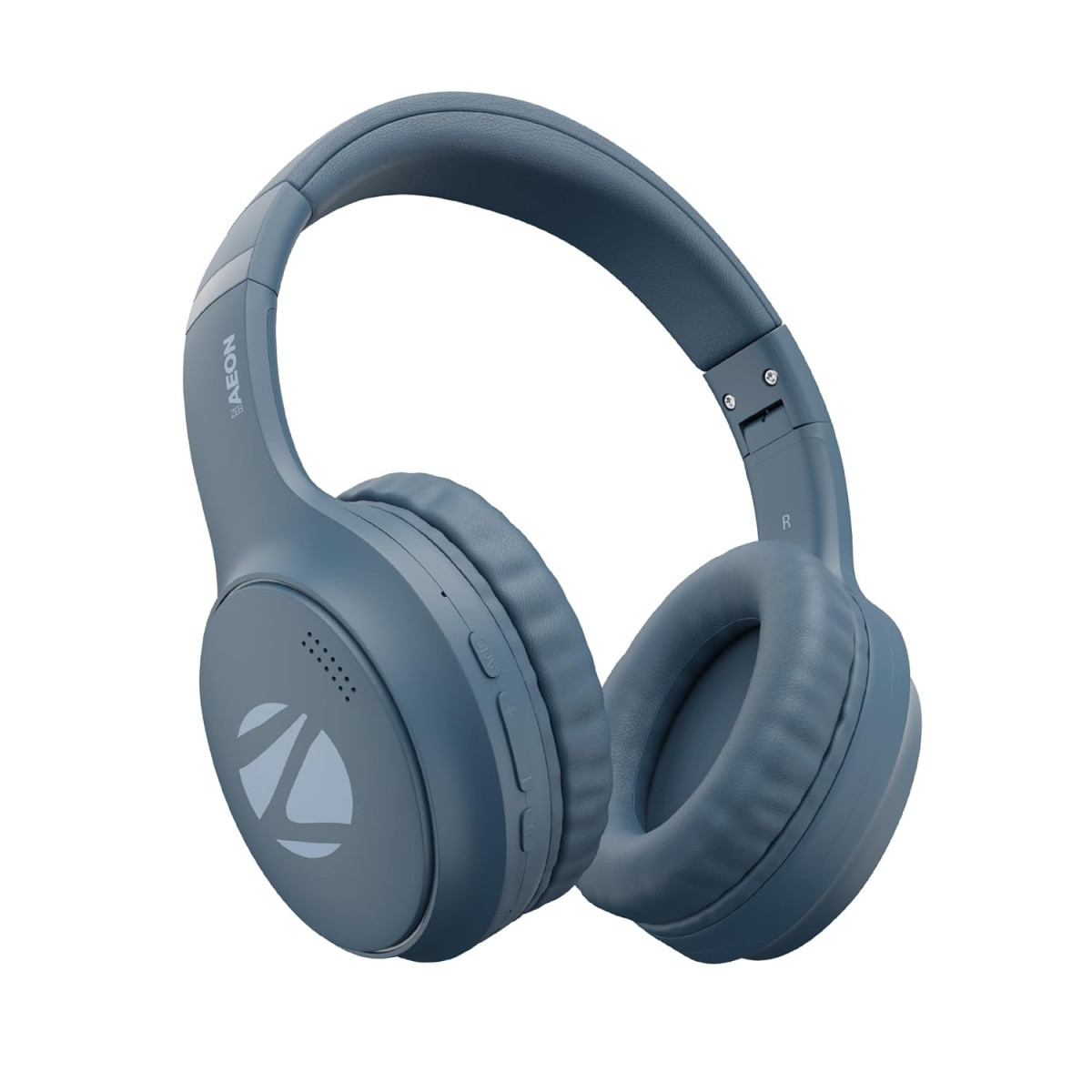 ZEBRONICS New Launch AEON Wireless Headphone with 110h Battery Backup Blue