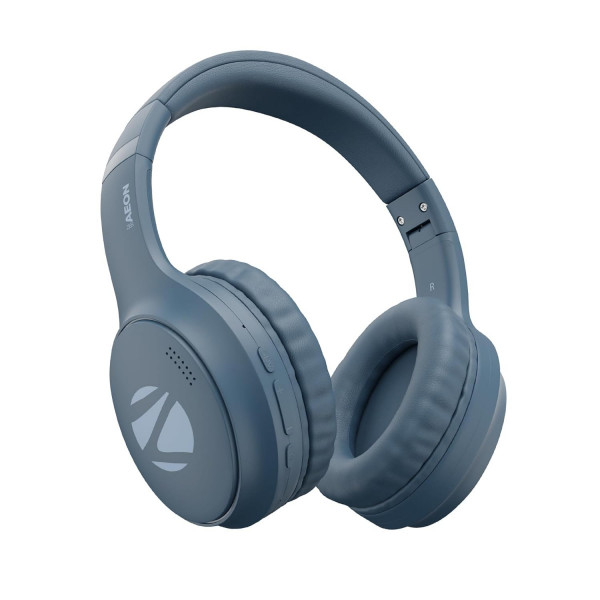 Image of ZEBRONICS New Launch AEON Wireless Headphone with 110h Battery Backup (Blue)