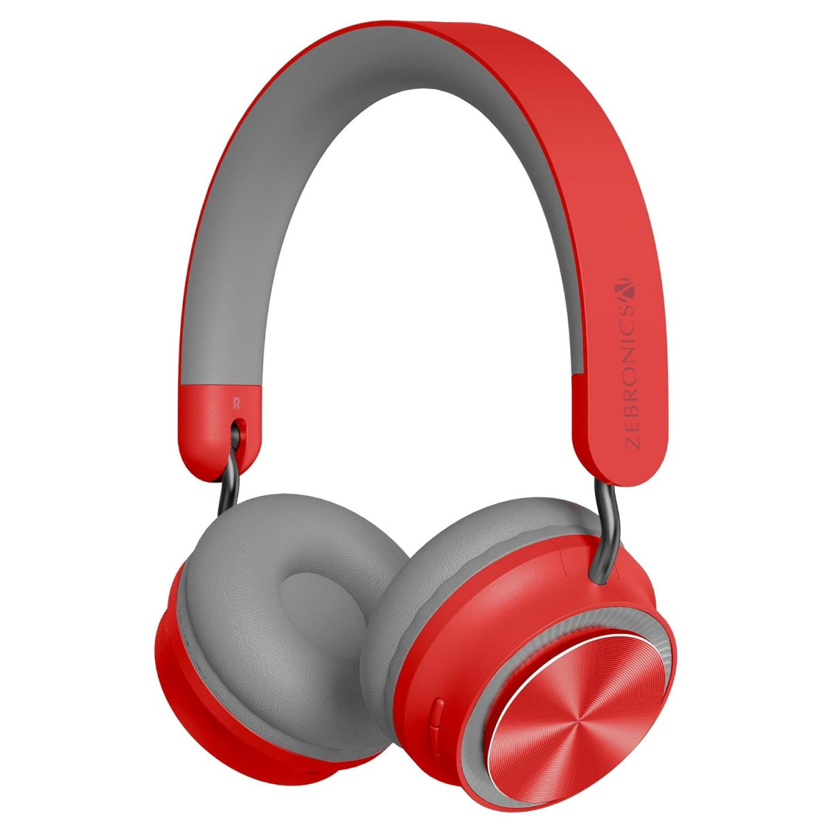 ZEBRONICS Zeb-Bang PRO Bluetooth v50 On Ear Headphone Red