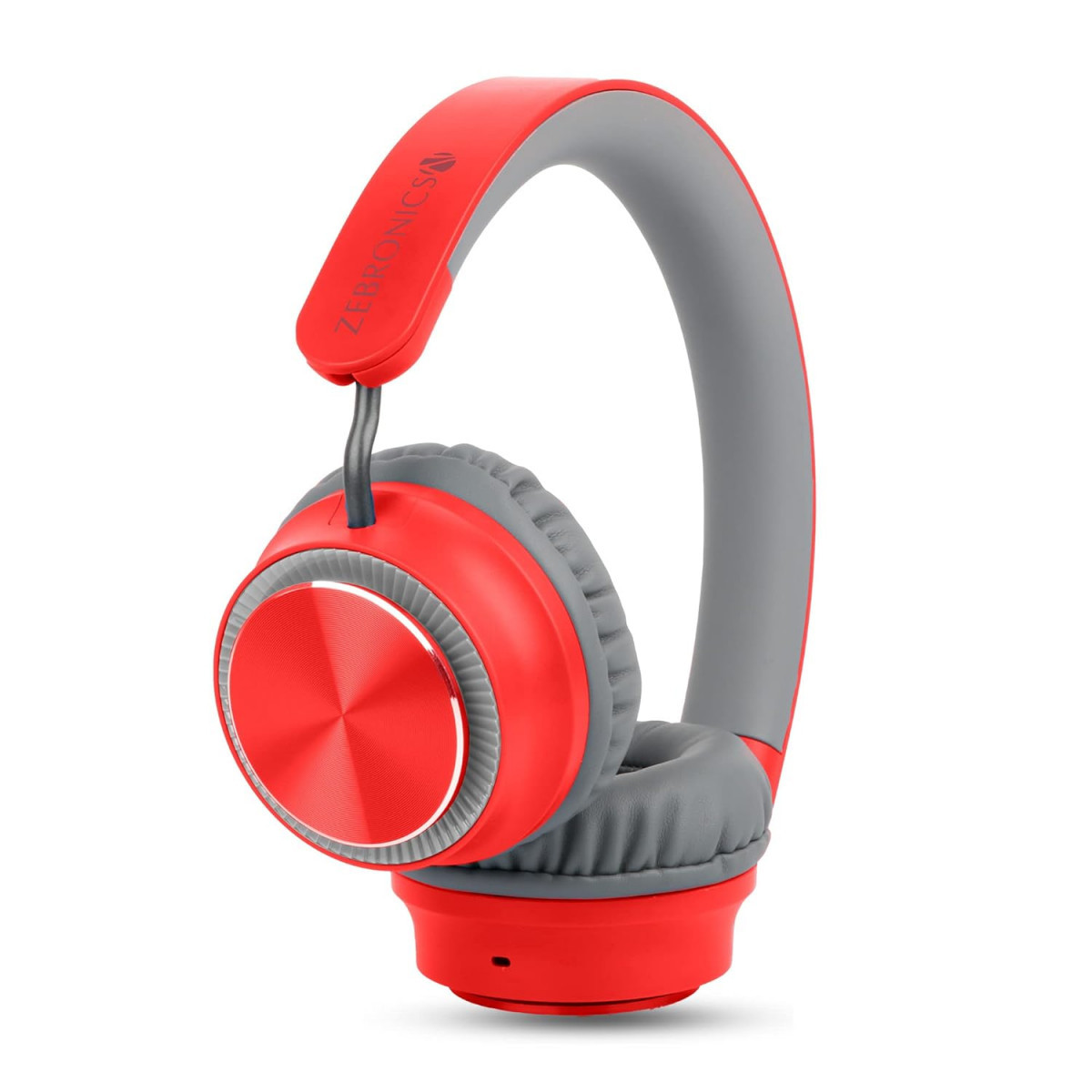 ZEBRONICS Zeb-Bang PRO Bluetooth v50 On Ear Headphone Red