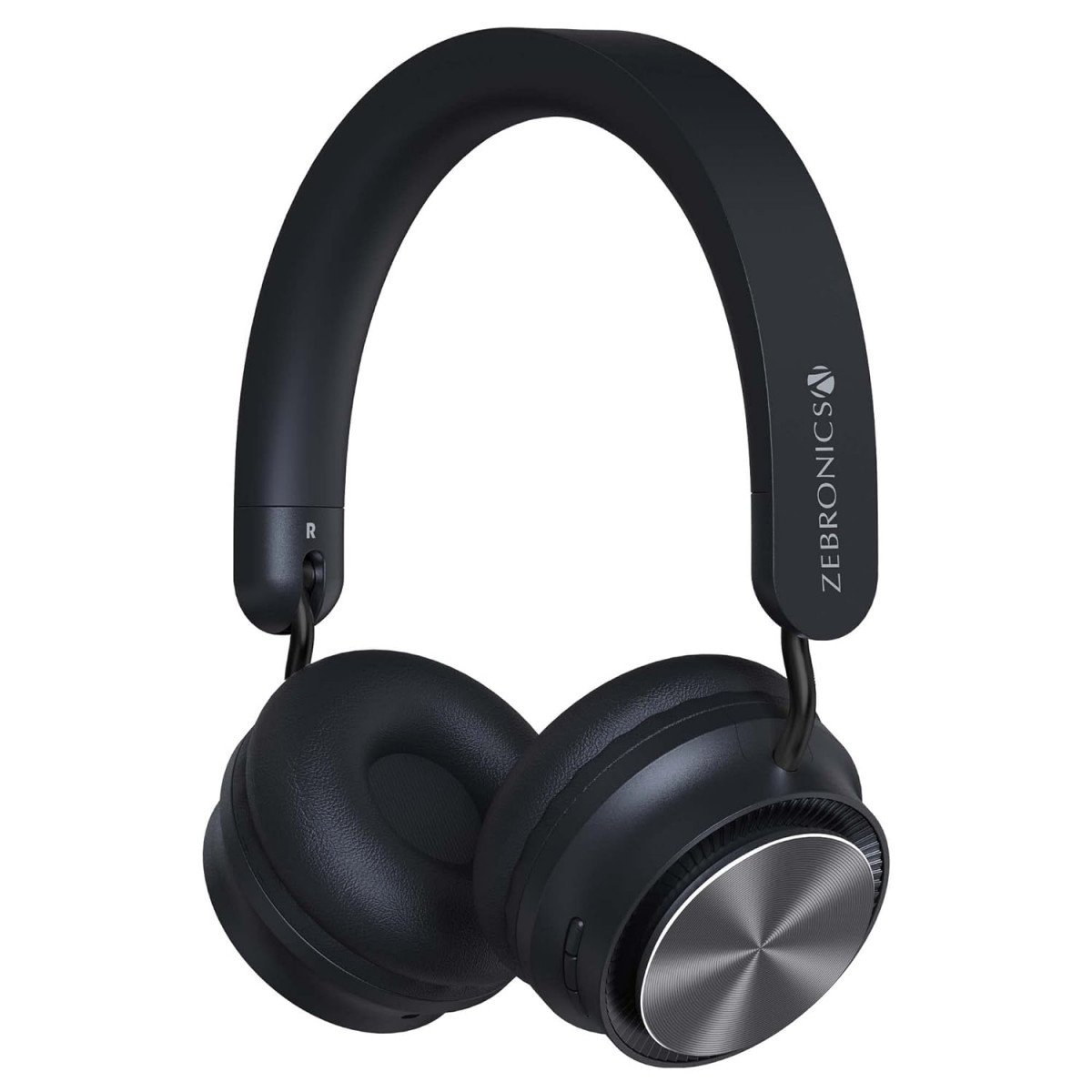 ZEBRONICS Zeb-Bang Pro Bluetooth Wireless On Ear Headphones with Mic V50 Black