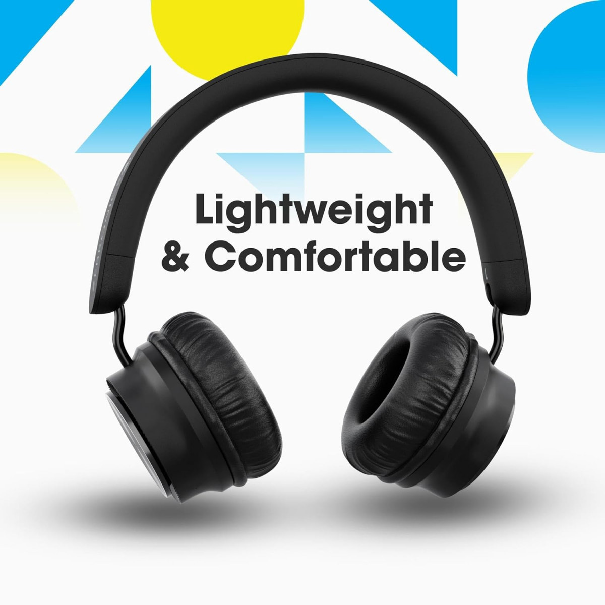 ZEBRONICS Zeb-Bang Pro Bluetooth Wireless On Ear Headphones with Mic V50 Black