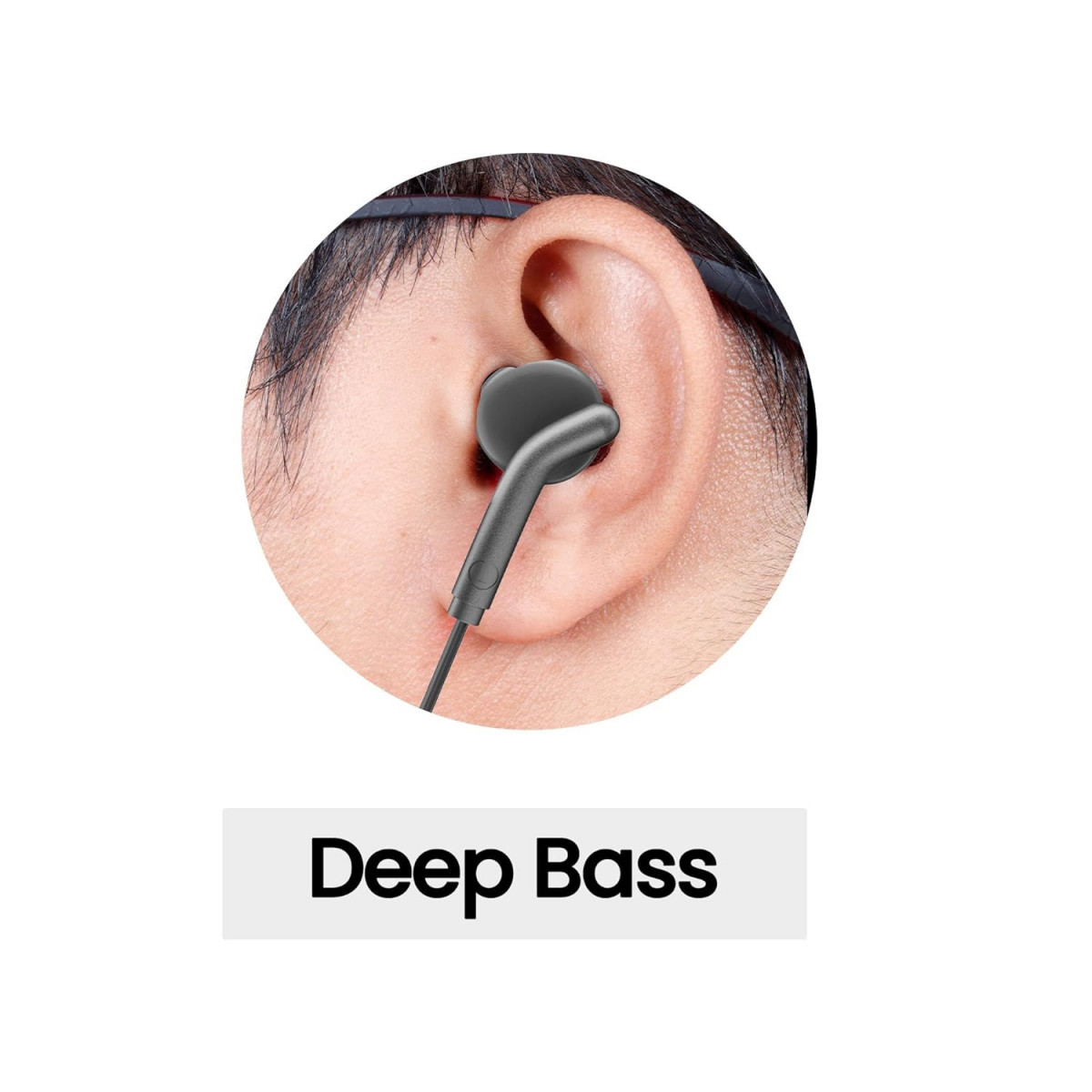 Zebronics Zeb-Bro in Ear Wired Earphones with Mic 35mm Audio Jack 10mm Drivers PhoneTablet CompatibleBlack