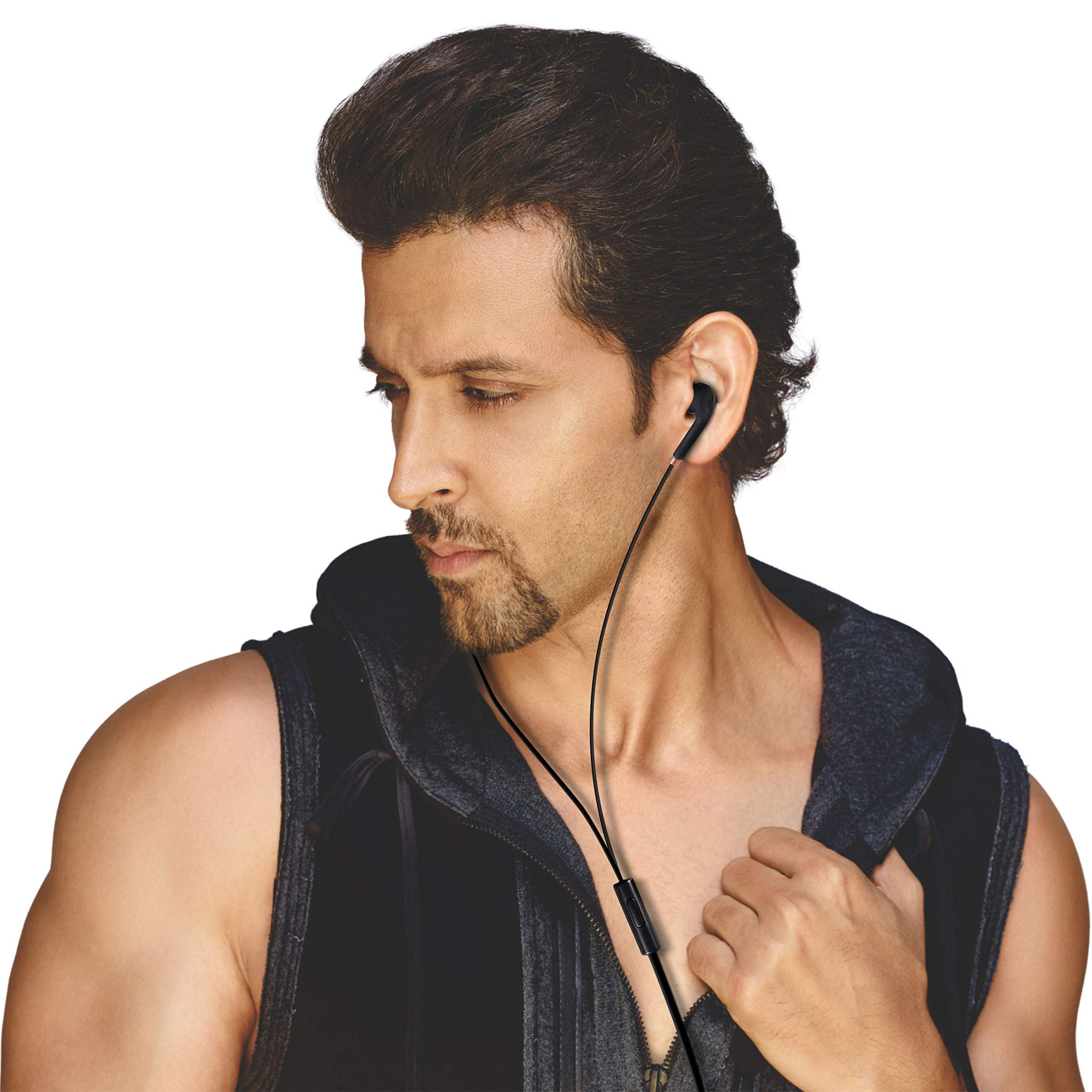 Zebronics Zeb-Corolla In Ear Wired Earphone with Mic 35mm Jack 12 Meter Cable Multi Function Button