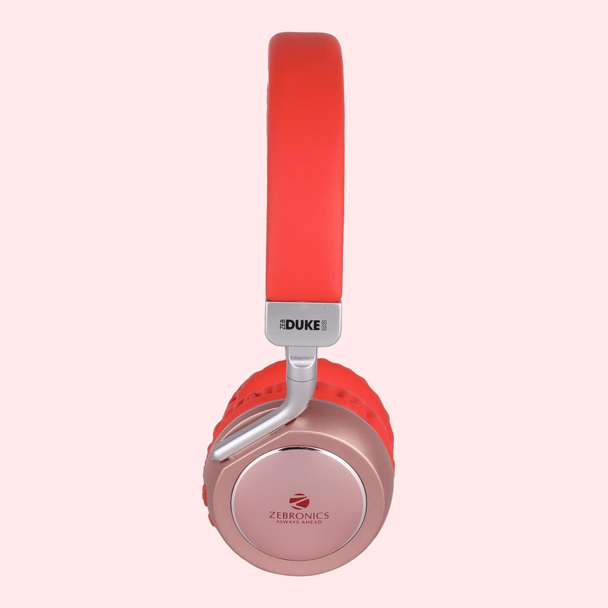 ZEBRONICS Zeb-Duke 2 Wireless Headphone Red