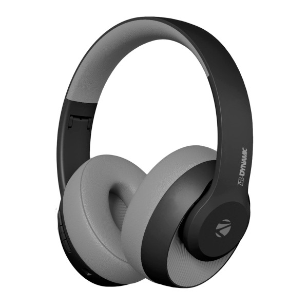 Image of ZEBRONICS Zeb-Dynamic with Bluetooth Supporting Headphone, Aux Input, Call Function and Media/Volume Control