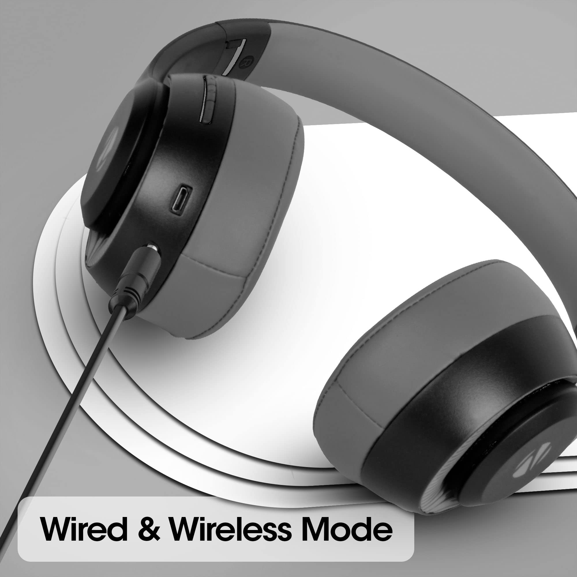 ZEBRONICS Zeb-Dynamic with Bluetooth Supporting Headphone Aux Input Call Function and MediaVolume Control