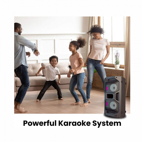 Zebronics Zeb Space Deck PRO Wireless Bluetooth 40W Boombox Party Portable Speaker Supporting LED Display